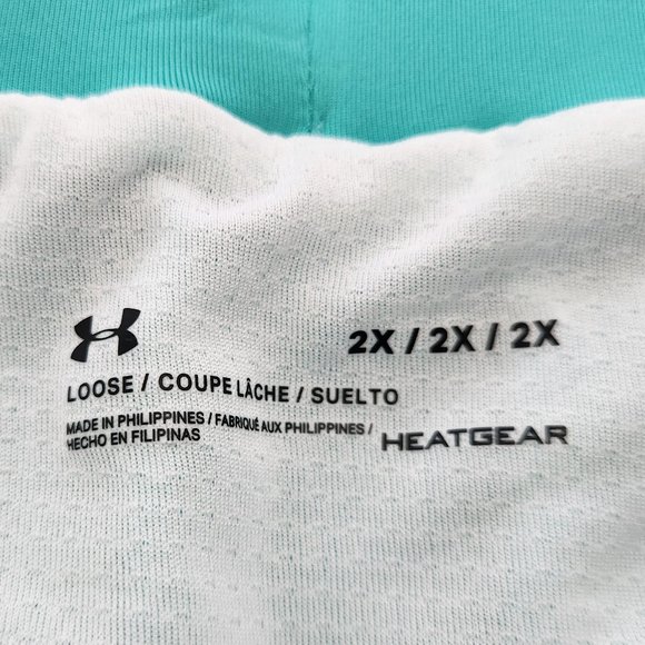 Under Armour Mint Green Athletic Running Shorts with Liner Size 2X - Picture 8 of 9